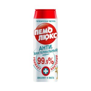Чист. порошок Пемолюкс Антибактериальный Сода-5 эвкалипт и пихта в банке 480г /36/