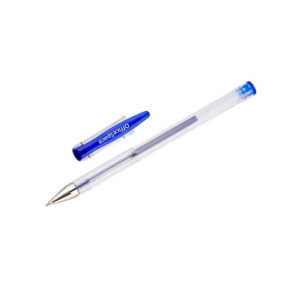 Ручка гелевая синяя, 0,5мм Office Spase /180138