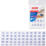 Насадка МОП для швабры OfficeClean Professional с карманами 40*10 см микрофибра/абразив