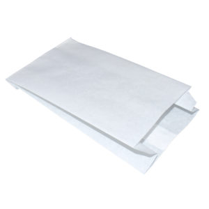Пакет бумажный 100*50*175 мм, белый /2600/