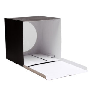 Коробка тортовая с окном картон, 30*30*30см, черная