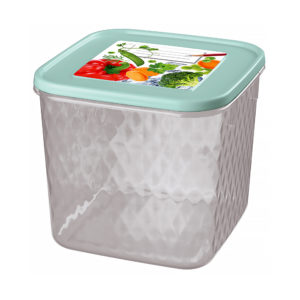 Контейнер 1,8л для зам.и хран.продуктов с декором Кристалл