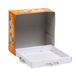 Коробка тортовая картон, 24 х 24 х 12 см «Happy Birthday», 1,5 кг