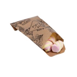 Пакет бумажный для сладостей «Для тебя», 8 х 16 см
