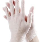 Перчатки винил S не опудр. Санта /50пар/