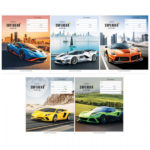 Тетрадь 18л., линия ArtSpace «Авто. Supercar», эконом / 333241