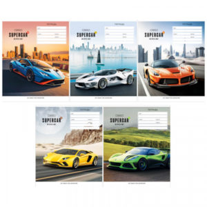 Тетрадь 18л., линия ArtSpace "Авто. Supercar", эконом / 333241