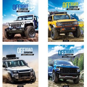 Тетрадь 48л., А5, клетка ArtSpace "Авто. Offroad expedition", суперэконом / 332772
