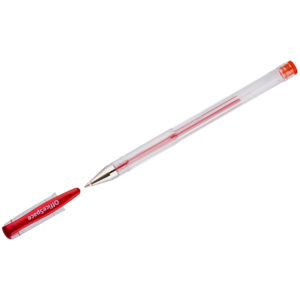 Ручка гелевая красная 0,5мм OfficeSpace / 180140