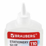 Клей канцелярский силикатный BRAUBERG, «Standard» , 110г