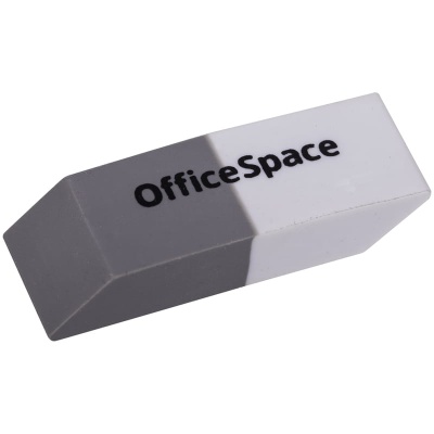 Ластик OfficeSpace, скошенный, комбинир, термопласт. резина, 41*14*8мм / 235542 Ластик OfficeSpace, скошенный, комбинир, термопласт. резина, 41*14*8мм / 235542