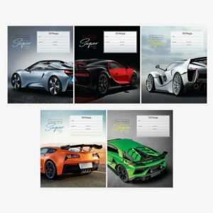 Тетрадь 12л., линия ArtSpace "Авто. Super cars" / 271182