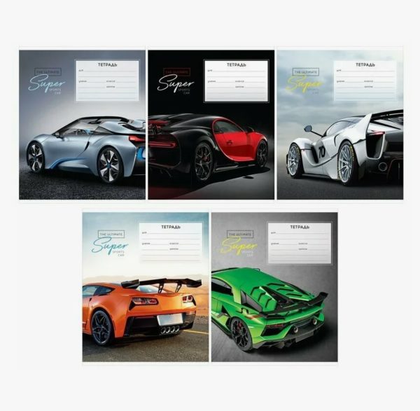 Тетрадь 12л., линия ArtSpace "Авто. Super cars" / 271182