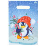 Пакет В/р 20*30 «Пингвин на льдине» 30мк