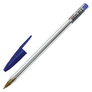 Ручка шариковая STAFF "Basic Budget BP-04" синяя, 0,5мм, ш/к /50/
