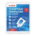 Накладка д/унитаза 10шт, LAIMA