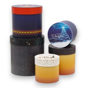 Коробка Цилиндр "Merry christmas" - 2