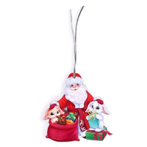 Подвеска новогодняя "Подарки Дедушки Мороза"