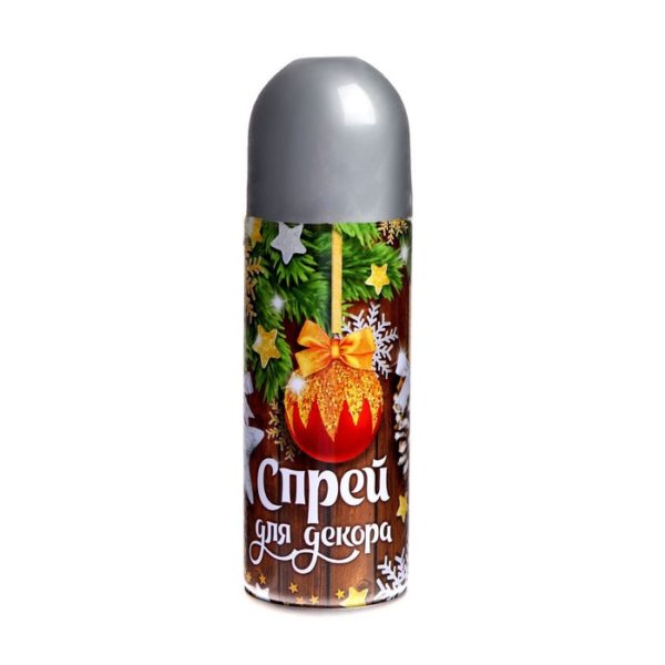 Спрей д/декора ''Серебро", 160 мл