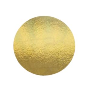 Подложка круглая d-300мм (золото) толщ. 2,5мм