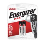Батарейки Комплект 2шт «ENERGIZER Max» AAA(LR03,24A), алкалинов.