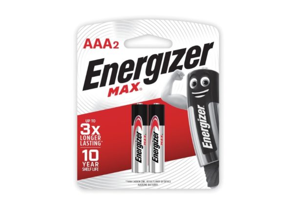 Батарейки Комплект 2шт "ENERGIZER Max" AAA(LR03,24A), алкалинов.