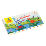 Пластилин /6цв./ Мульти-Пульти «Енот в сказке» со стеком, картон /38/ 328892