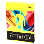 Бумага Paperline 75gms, А4, 500 л CYBER HP YELLOW/желтый