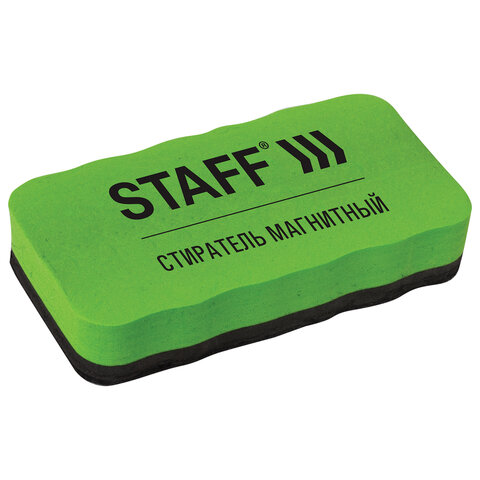 Стиратель магнитный для магнитно-маркерной доски (57х107мм), с подвесом, STAFF Basic