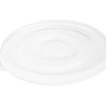 Крышка к крафт контейнер кругл. 1300мл OSQ Round Bowl /210/