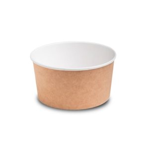 Крафт контейнер кругл. 1000мл OSQ ДНО Round Bowl /270/