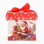 Коробка самосборная НГ 10*10*10см, микс