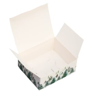Коробка д/пирож. складная «С Новым годом!», олень 12*10*5см