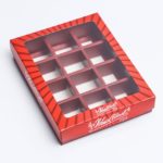 Коробка д/конфет 12шт «С новым 2024», 19х 14,5 х 3,5 см