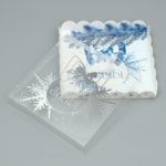 Коробка д/пирожных с PVC c крышкой 21× 21× 3 см, НГ / 5/