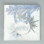 Коробка д/пирожных с PVC c крышкой 21× 21× 3 см, НГ / 5/