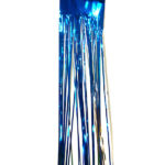 Дождик серебристо-синий 1,5м
