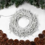 Гирлянда «Нить» 20 м, IP20, белая нить, 200 LED, свечение белое, 8 режимов