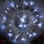 Гирлянда «Нить» 4 м, прозрачная нить, 40 LED, свечение белое, 2 режима