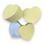 Коробка Сердце крафт 11*9,5*5см