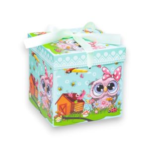 Коробка самосборная" 15*15*15см, микс