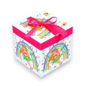 Коробка самосборная" 15*15*15см, микс