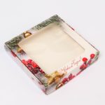 Коробка самосборная 16*16*3см