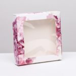 Коробка самосборная 16*16*3см