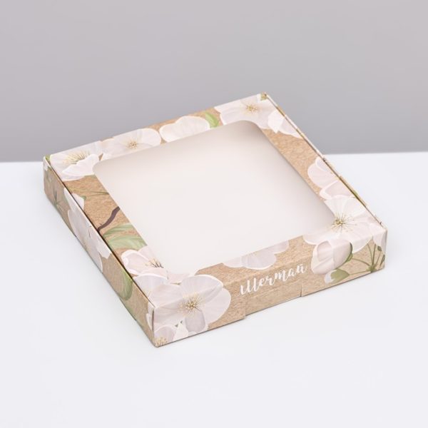 Коробка самосборная 16*16*3см