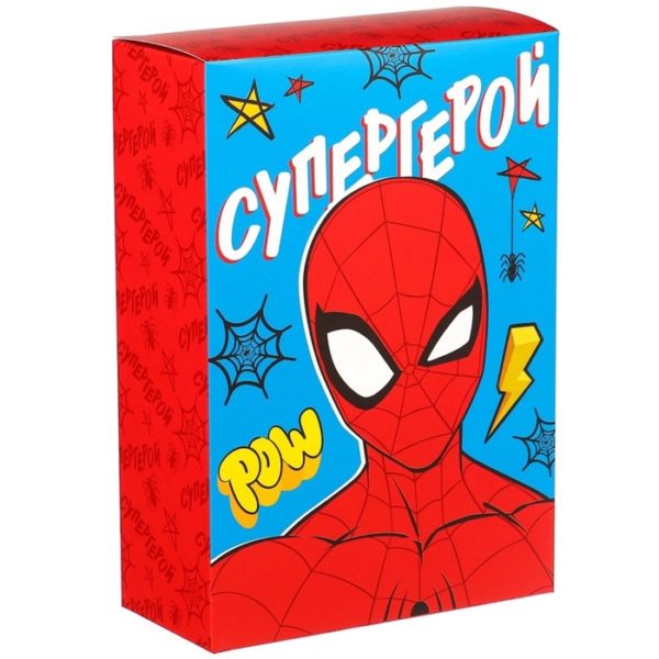 Коробка д/под "Супергерою", 16*23*7,5см