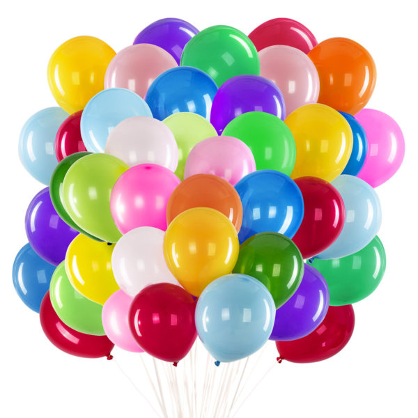 Шар воздушный 25см BRAUBERG KIDS 100 шт.