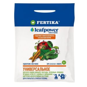 Удобрение Leaf power Универсальное,водорастворимое Фертика , 15гр