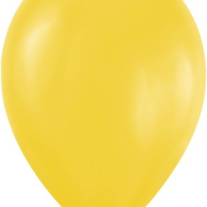 Шар воздушный М12/30см, MESHU, пастель, желтый