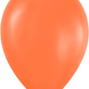 Шар воздушный М12/30см, MESHU, пастель, оранжевый